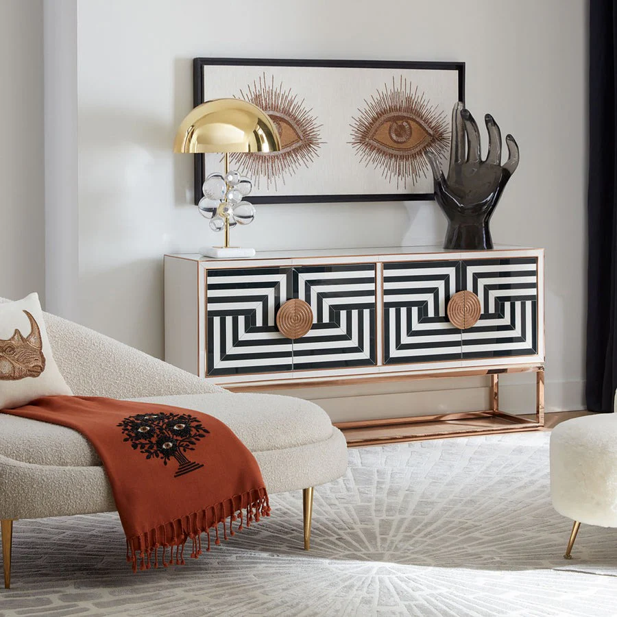 Jonathan Adler Op Art Credenza - Image 9