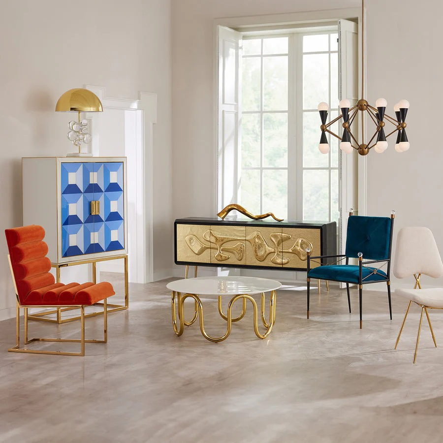 Jonathan Adler Rider Armchair – Rialto Peacock - Image 6