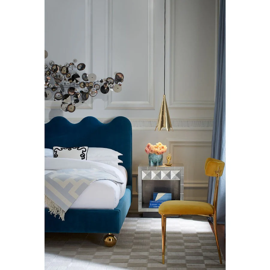 Jonathan Adler Rider Dining Chair – Rialto Gold Velvet - Image 4