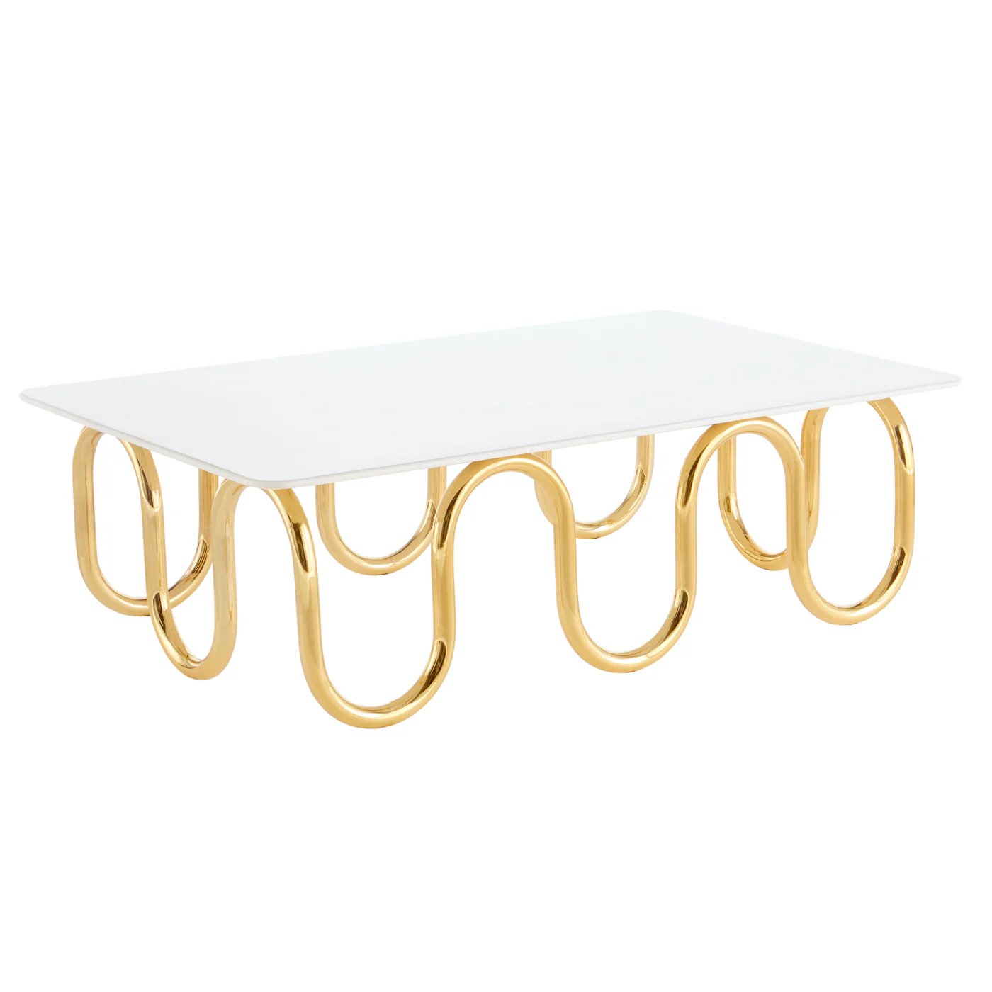 Jonathan Adler Scalinatella Rectangular Cocktail Table - Image 2