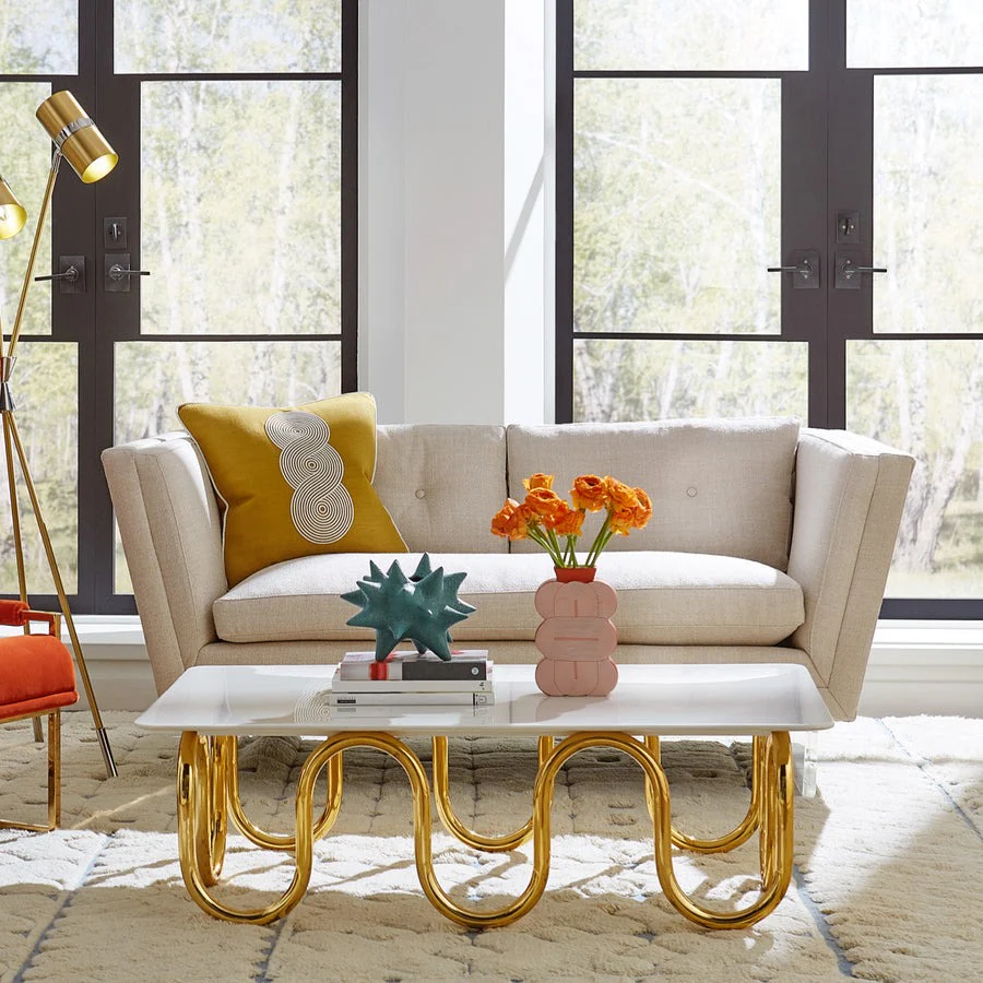 Jonathan Adler Scalinatella Rectangular Cocktail Table - Image 5