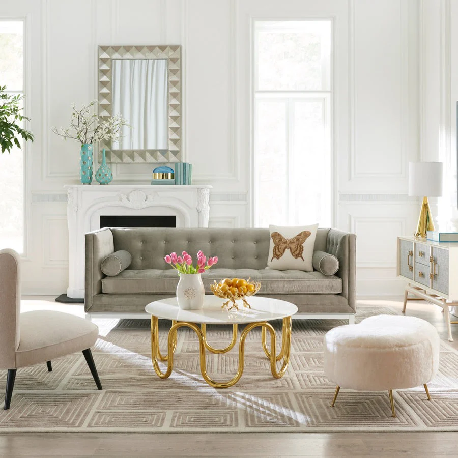 Jonathan Adler Scalinatella Round Cocktail Table - Image 4