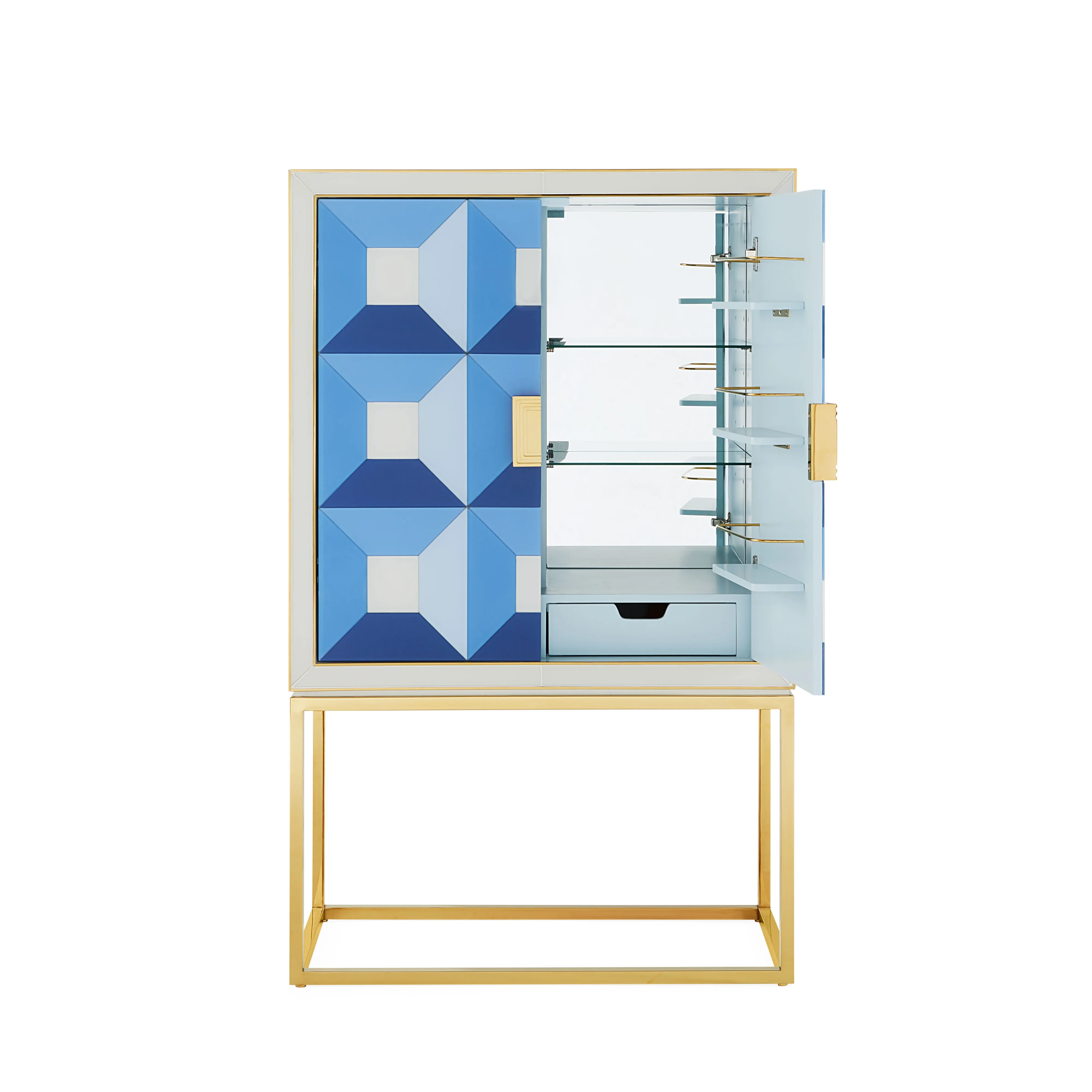 Jonathan Adler Sorrento Bar Cabinet - Image 4