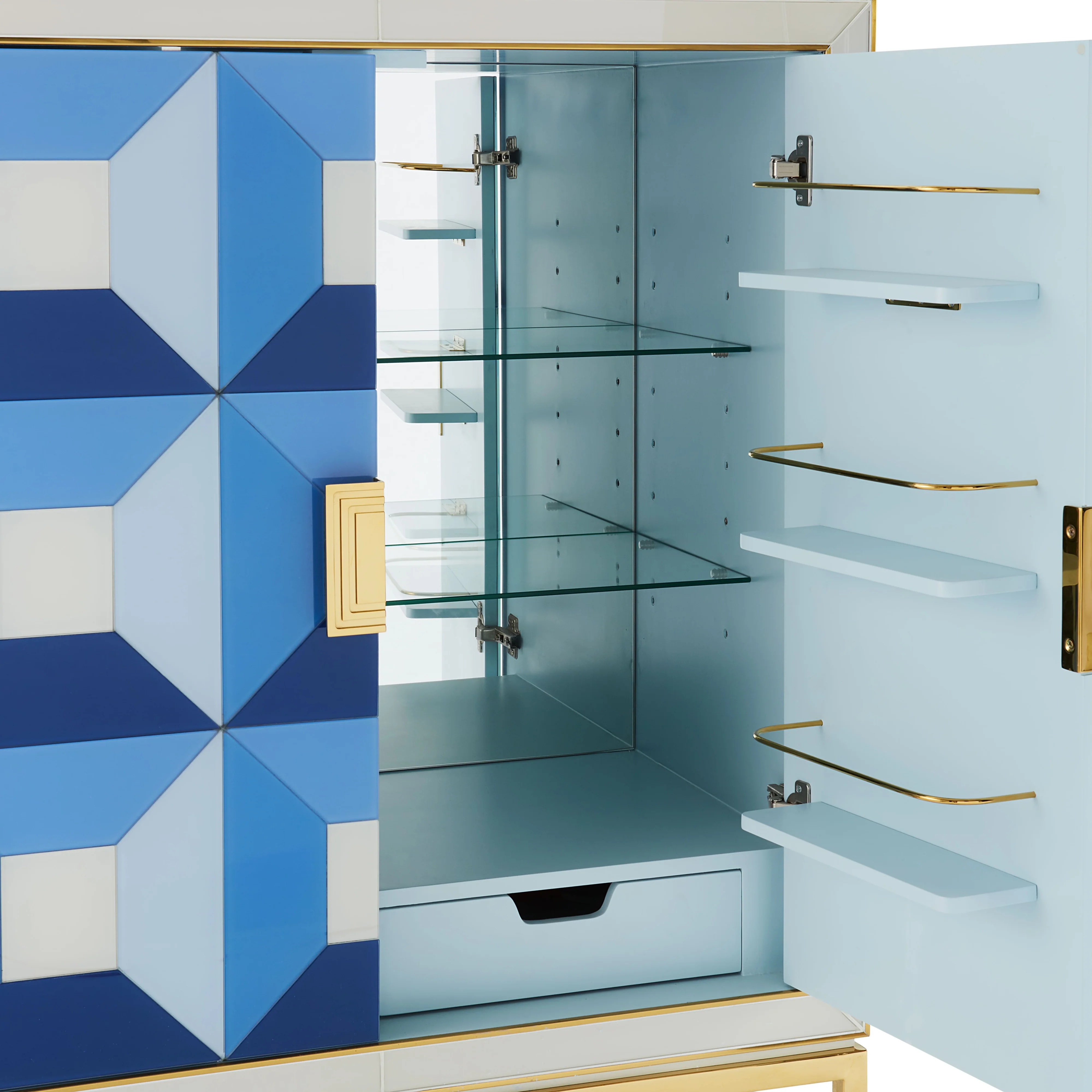 Jonathan Adler Sorrento Bar Cabinet - Image 5