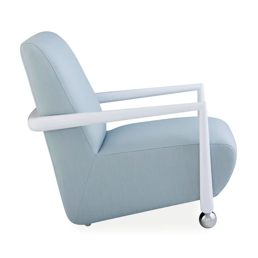 Jonathan Adler St. Germain Club Chair – Tussah Sky - Image 2