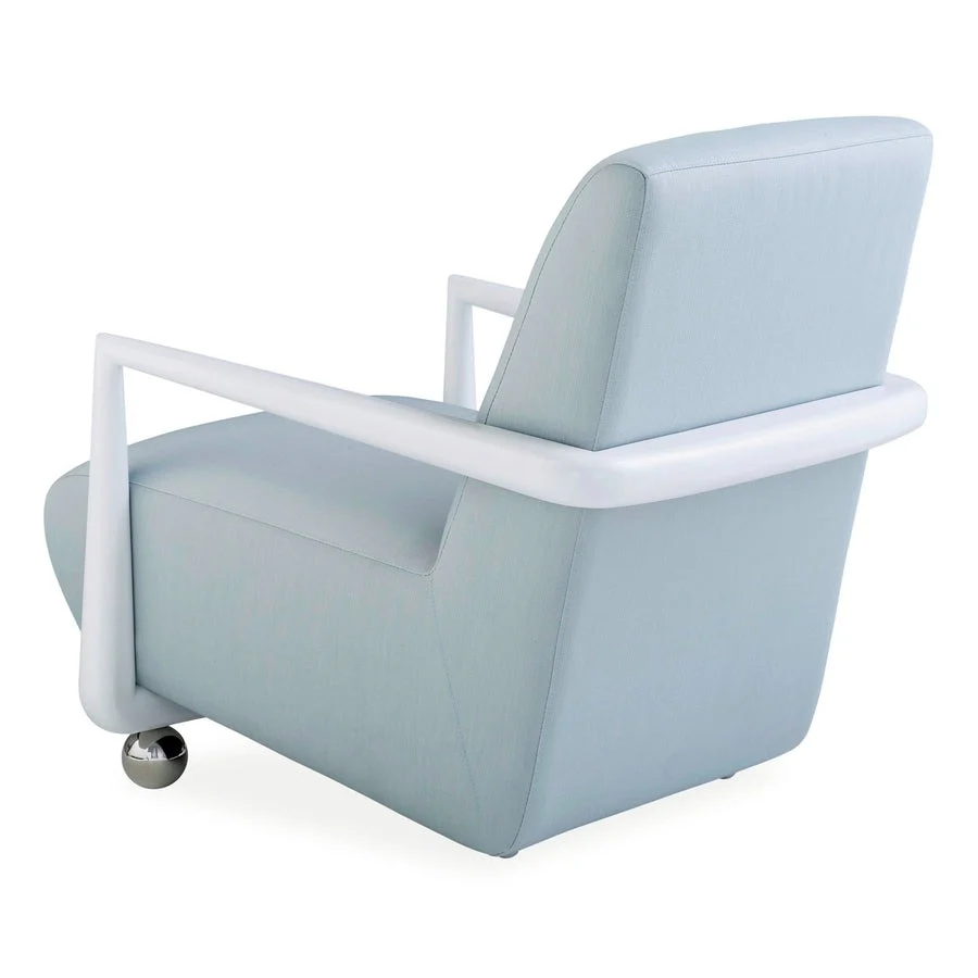 Jonathan Adler St. Germain Club Chair – Tussah Sky - Image 3