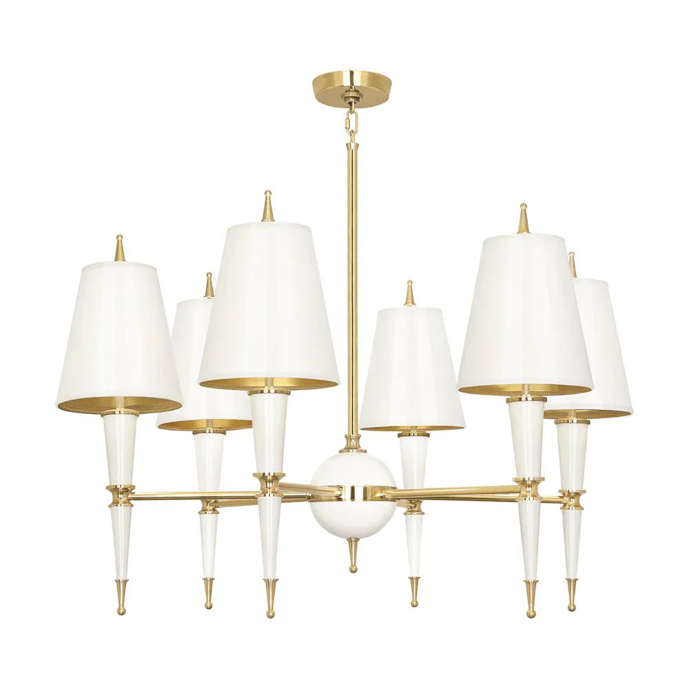 Jonathan Adler Versailles Chandelier – White