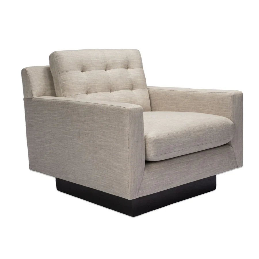 Jonathan Adler Wright Lounge Chair – Dublin Oatmeal - Image 2