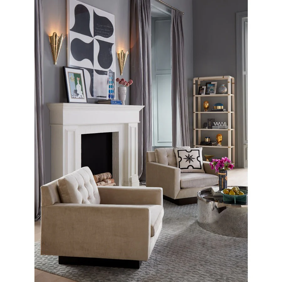 Jonathan Adler Wright Lounge Chair – Dublin Oatmeal - Image 7