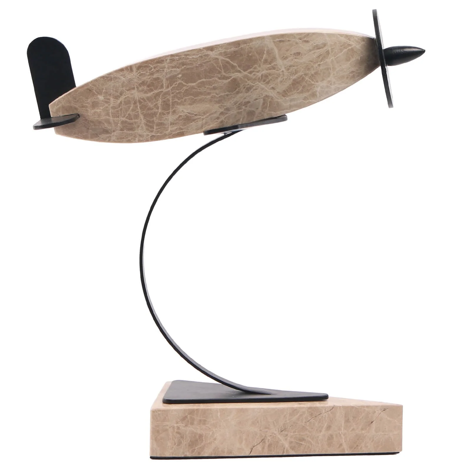 Keiichi Aircraft Form Sculpture – Light - Image 3