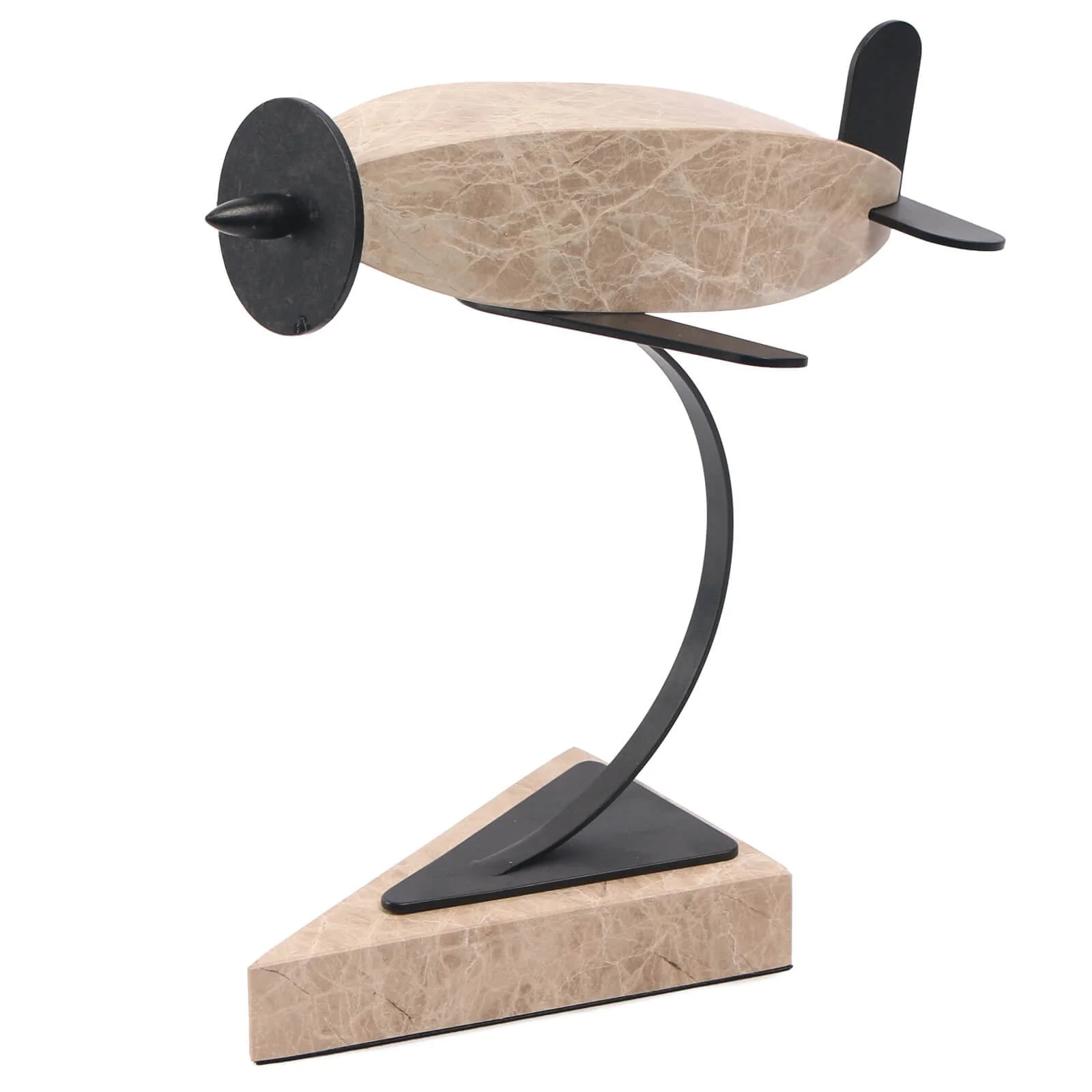 Keiichi Aircraft Form Sculpture – Light - Image 4