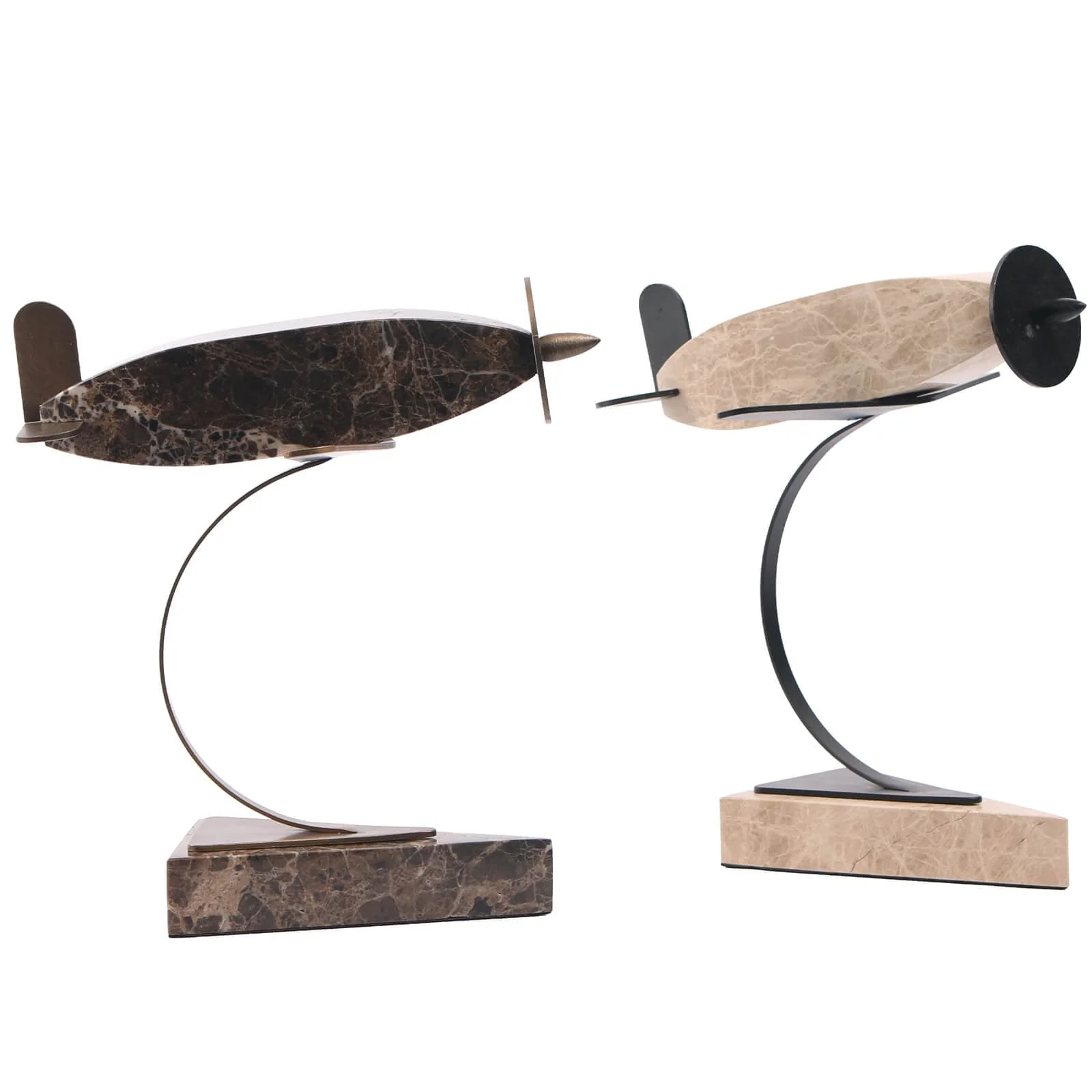 Keiichi Aircraft Form Sculpture – Light - Image 5