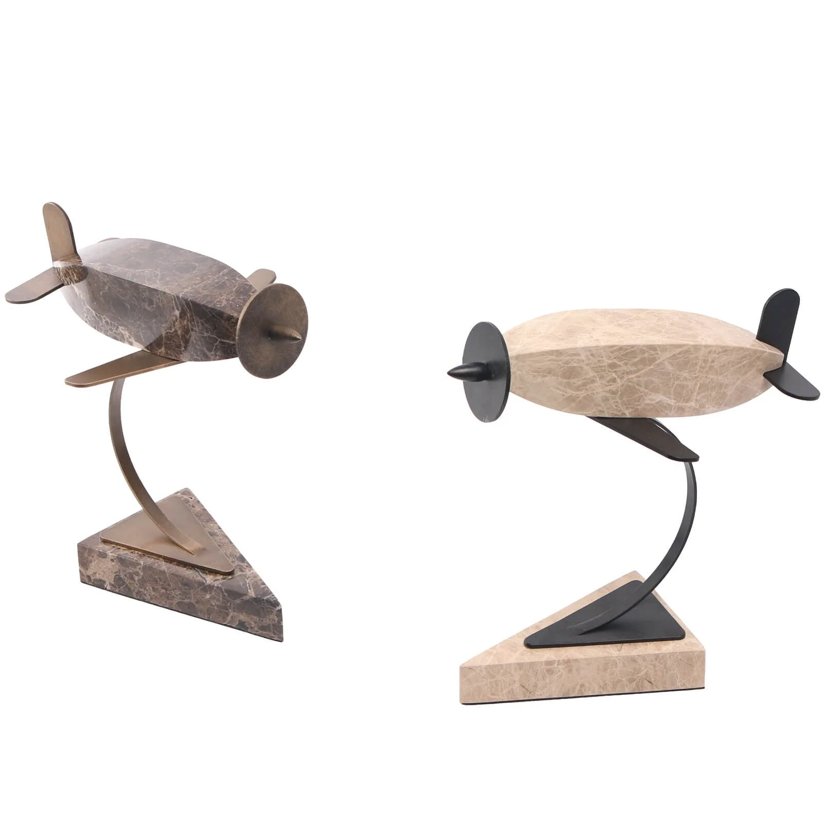 Keiichi Aircraft Form Sculpture – Light - Image 6