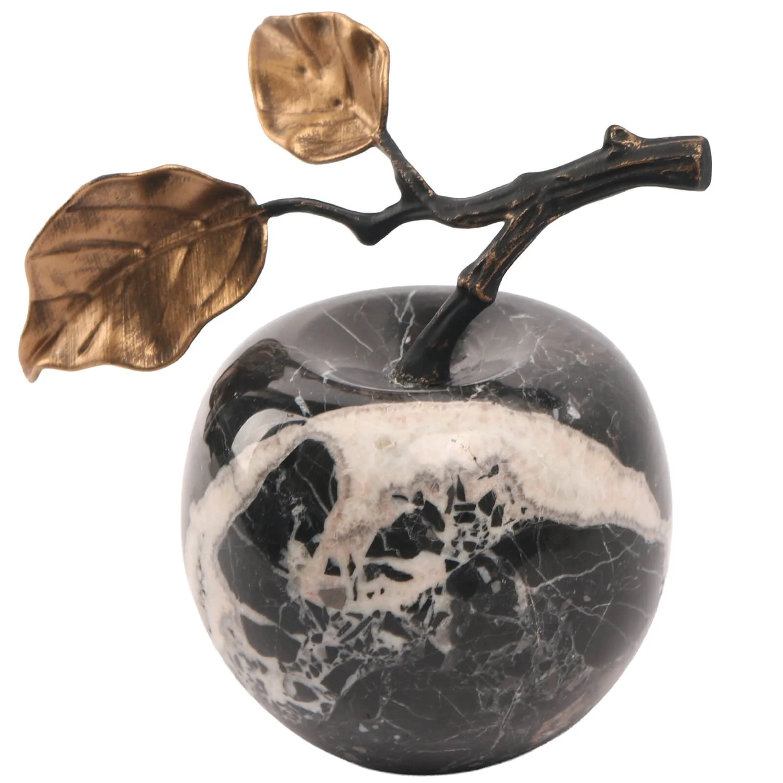 Keiichi Apple Ornament – Bulgari Black Marble - Image 3