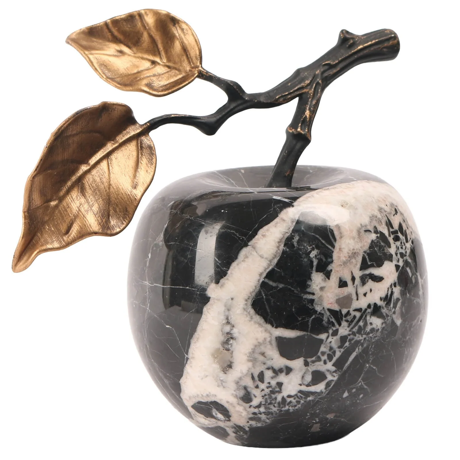Keiichi Apple Ornament – Bulgari Black Marble - Image 4