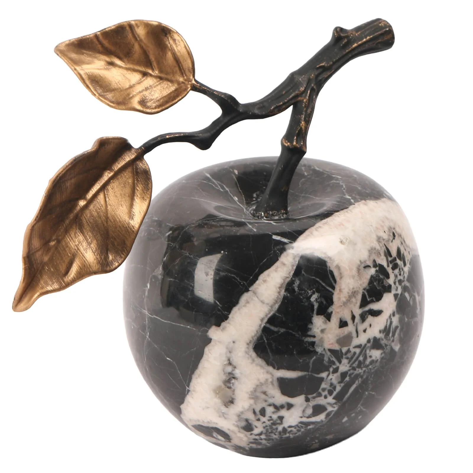 Keiichi Apple Ornament – Bulgari Black Marble - Image 5