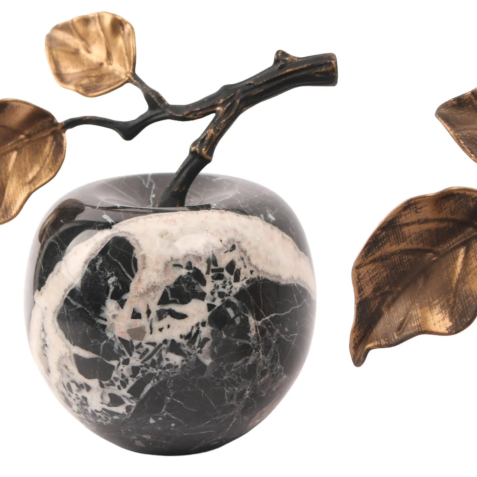 Keiichi Apple Ornament – Bulgari Black Marble - Image 6