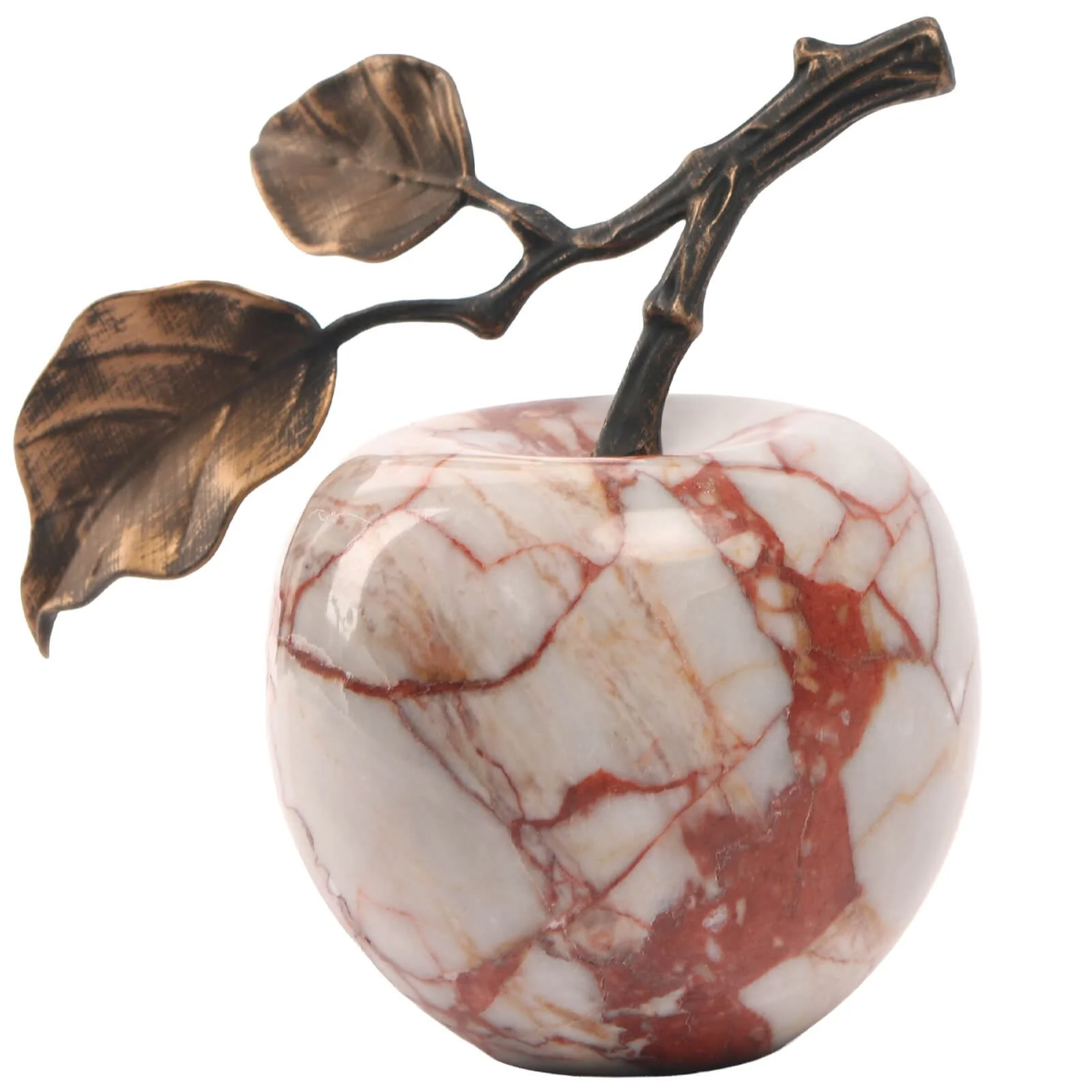 Keiichi Apple Ornament – Bulgari Red Marble - Image 4