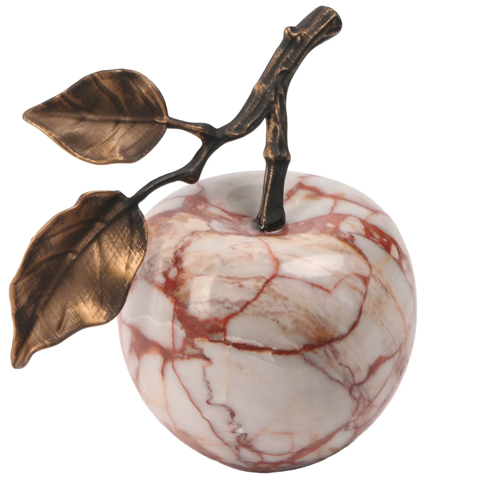 Keiichi Apple Ornament – Bulgari Red Marble - Image 5