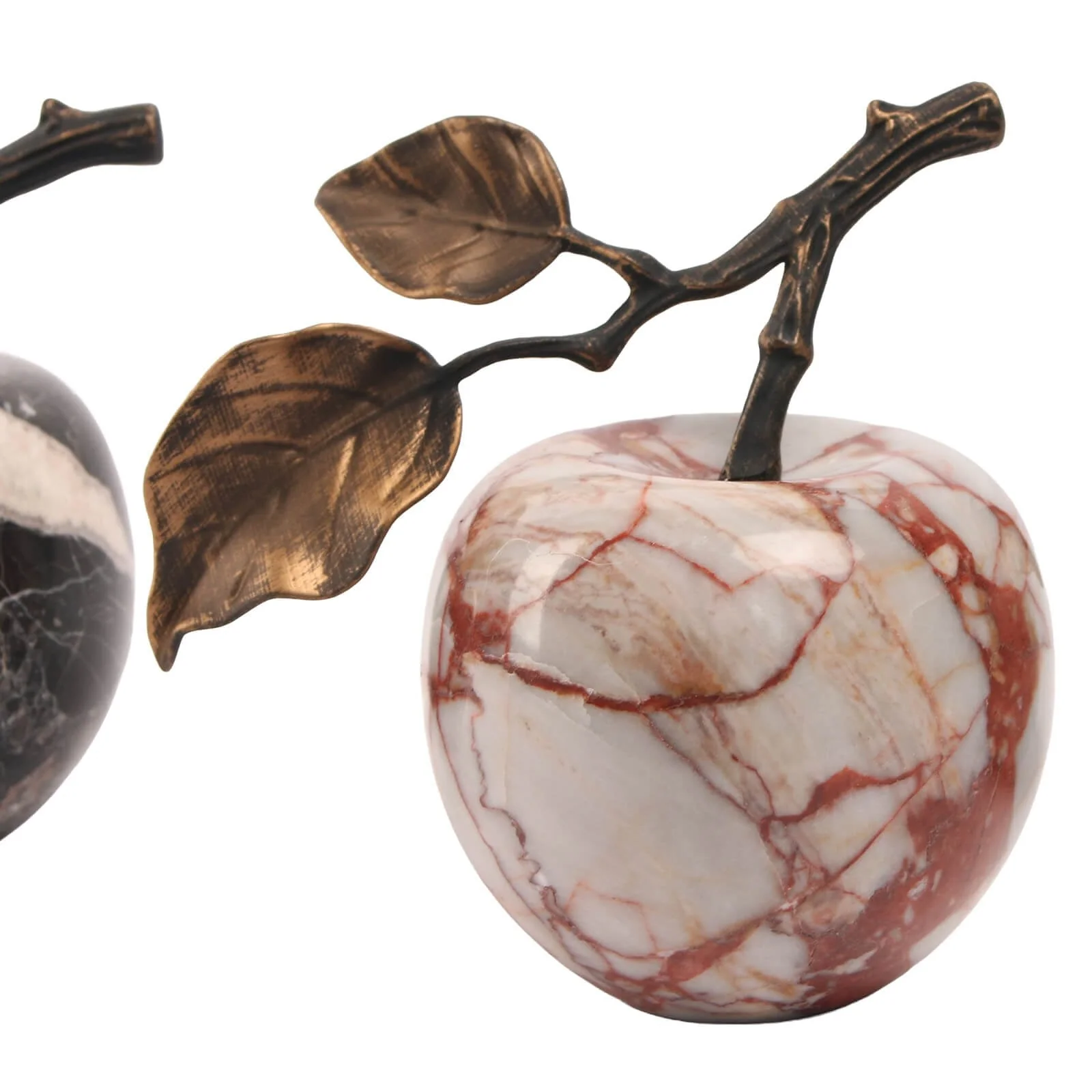 Keiichi Apple Ornament – Bulgari Red Marble - Image 6