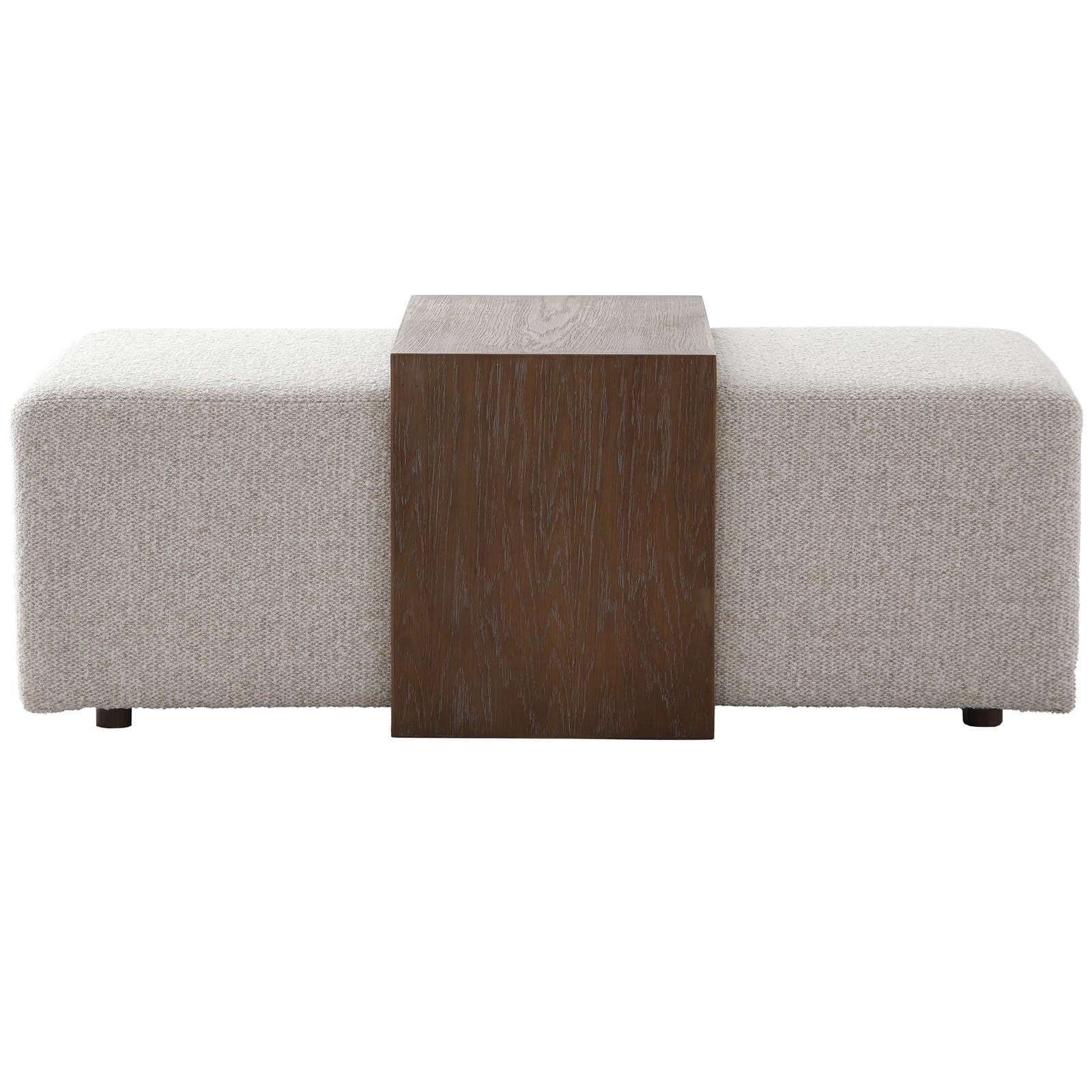 Keiichi Campden Ottoman – Natural