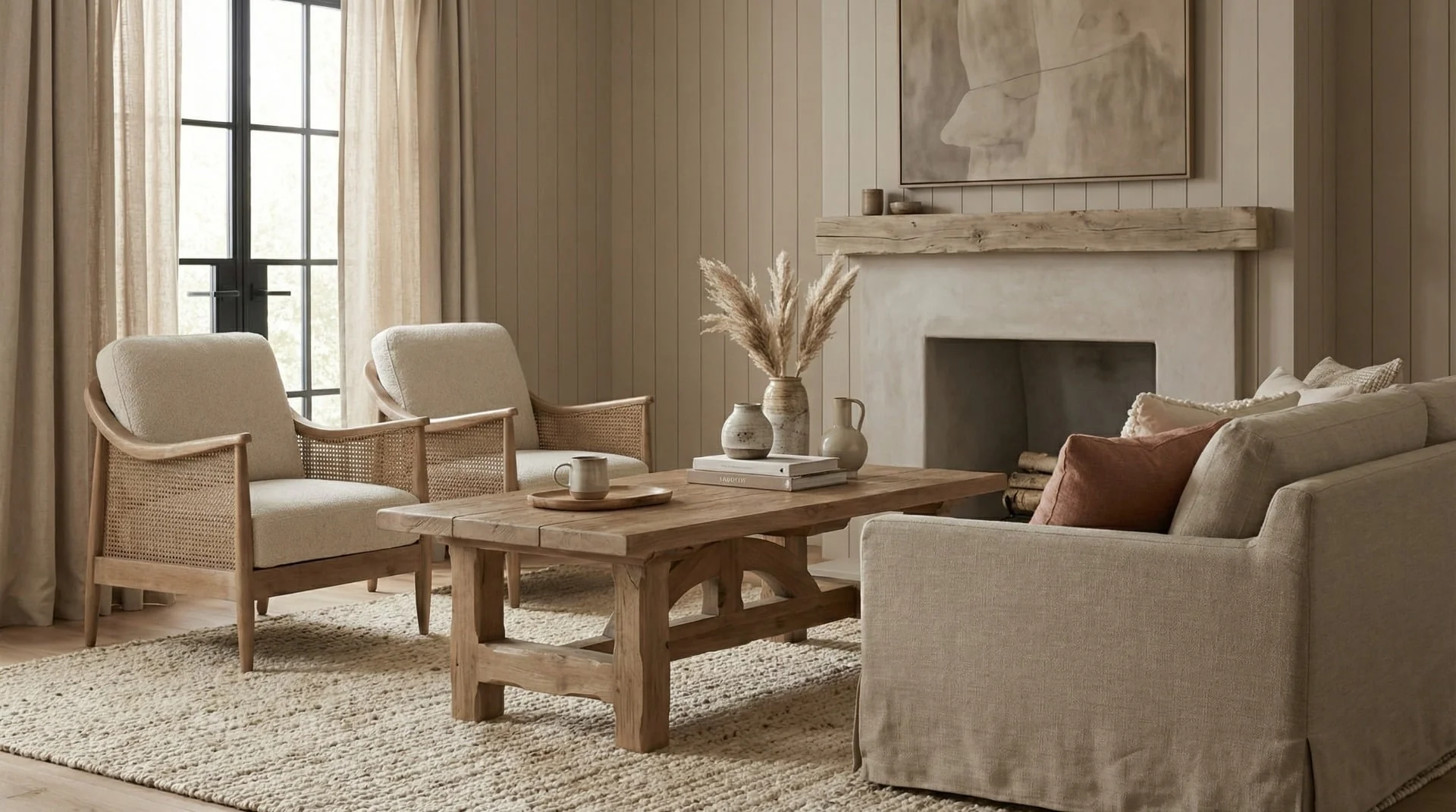Keiichi Chadlington Accent Chair – Neutral - Image 7