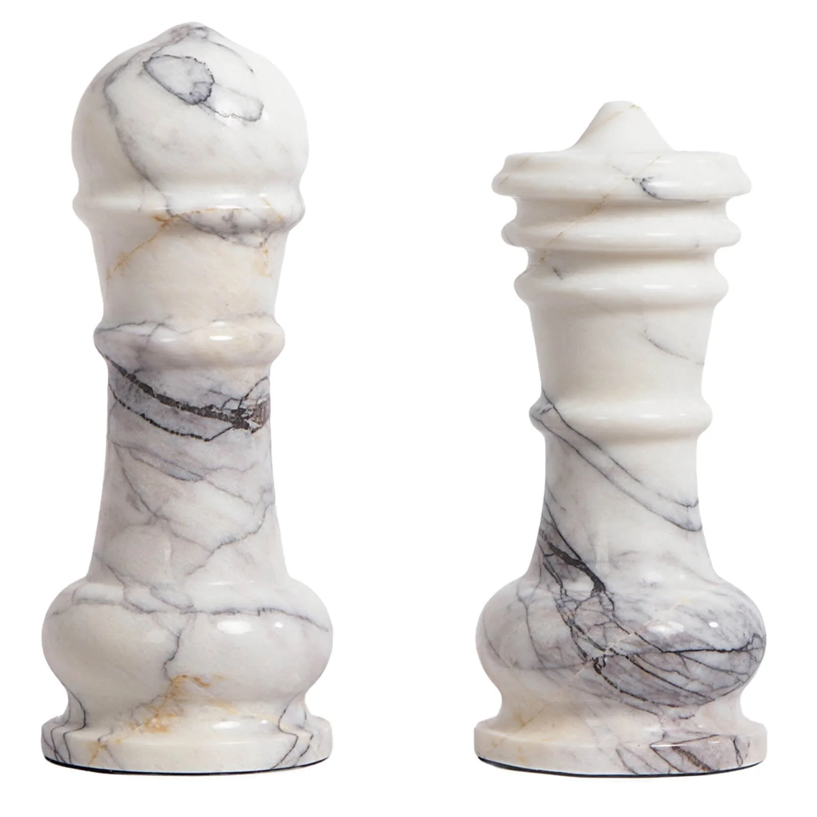 Keiichi Chess King Ornament – Snow Plum Marble - Image 3