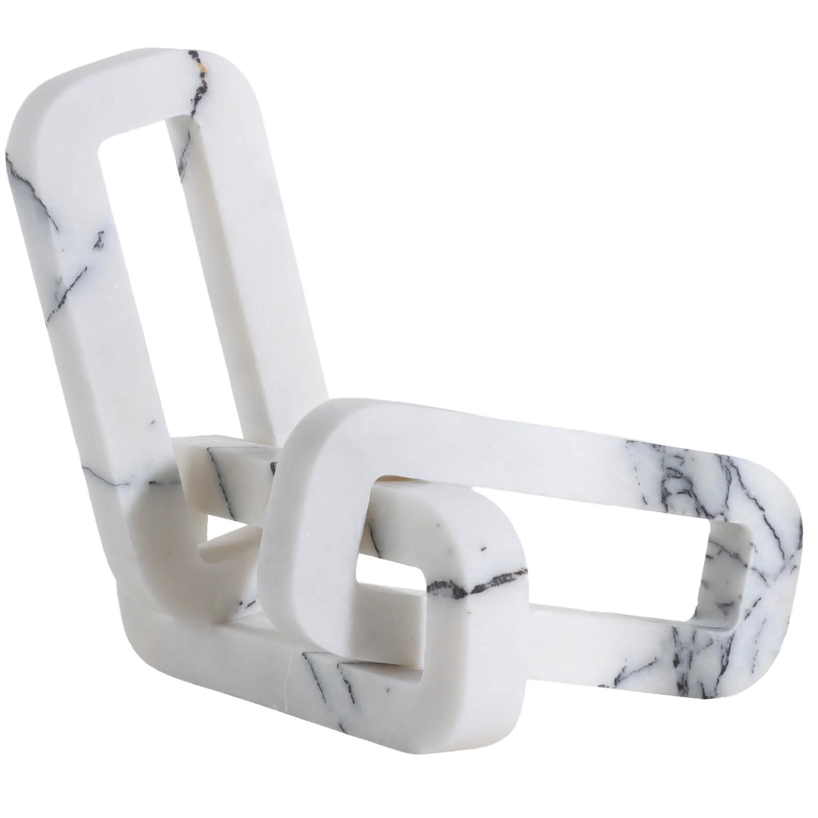 Keiichi Connections Loop Sculpture – White