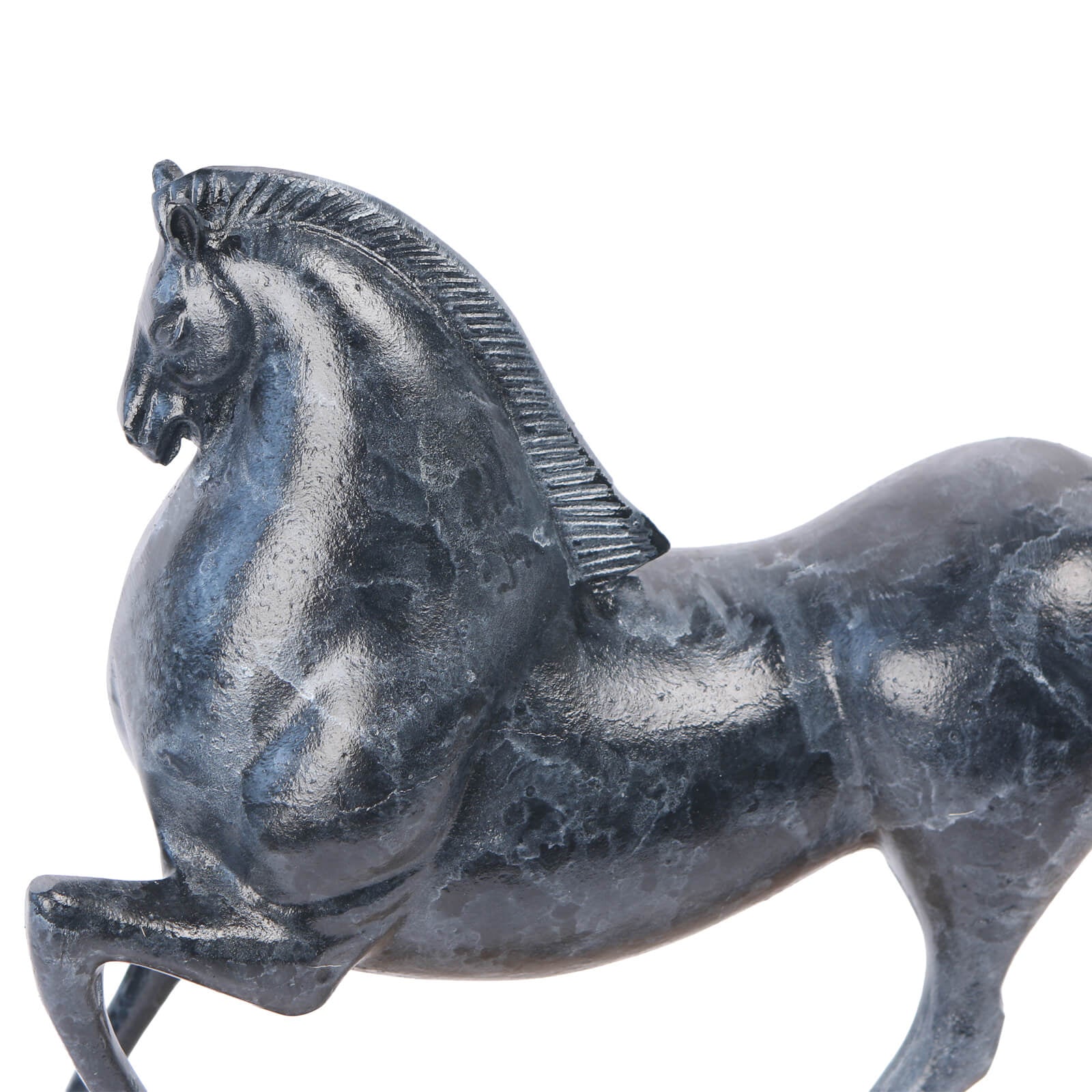 Keiichi Flying Horse Sculpture – Dark Nickel - Image 6