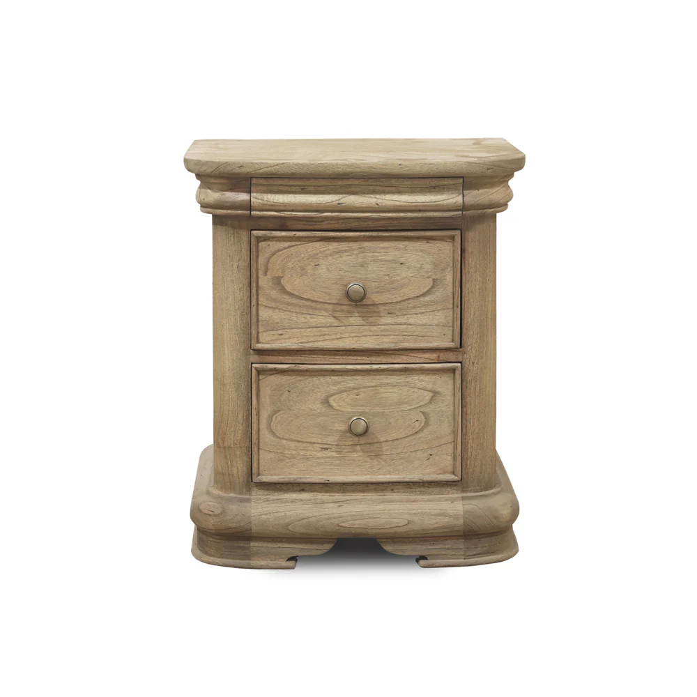 Keiichi Fulbrook 3 Drawer Bedside Table – Oak