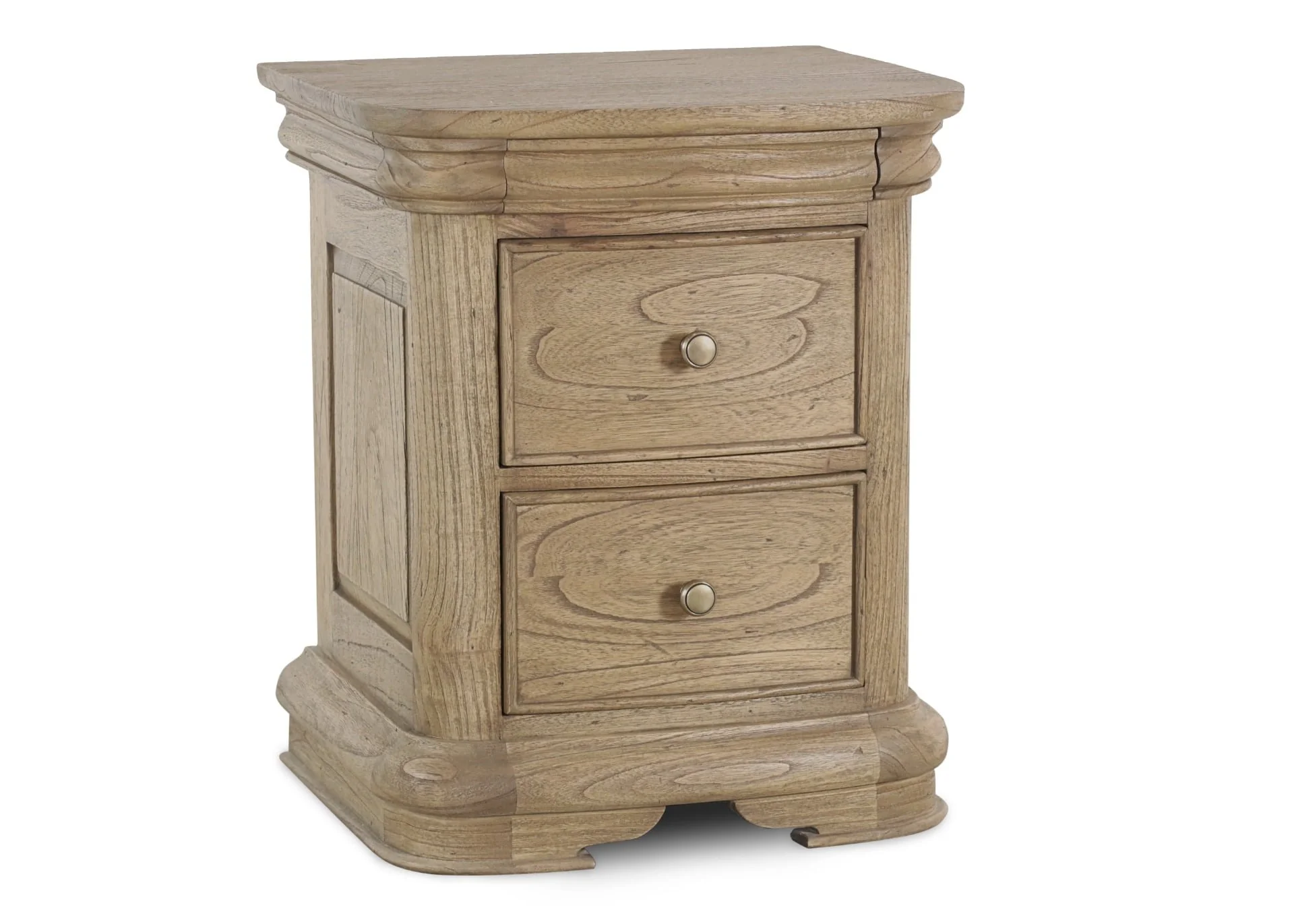 Keiichi Fulbrook 3 Drawer Bedside Table – Oak - Image 2