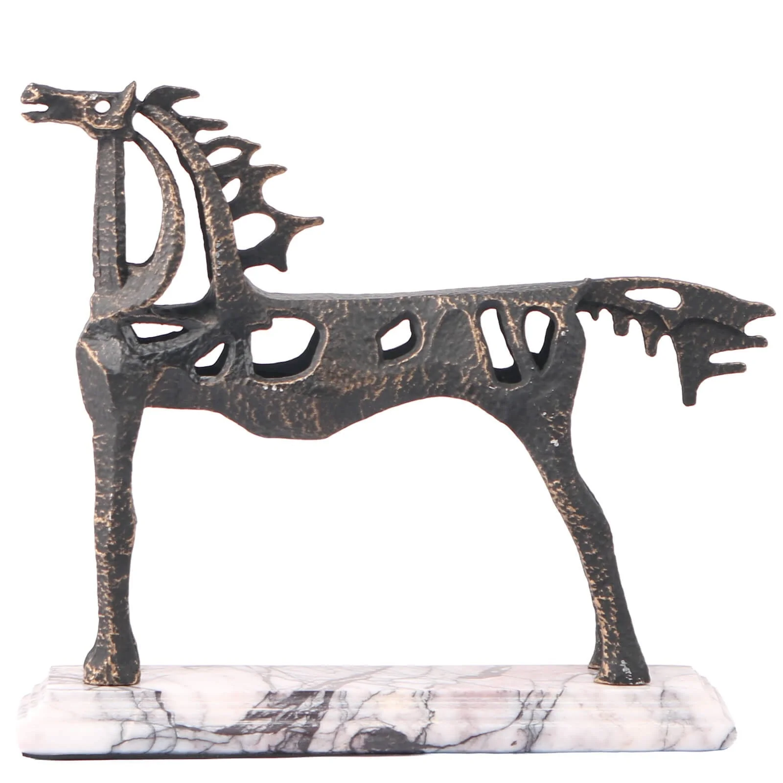 Keiichi Horse Sculpture – Dark Bronze - Image 2