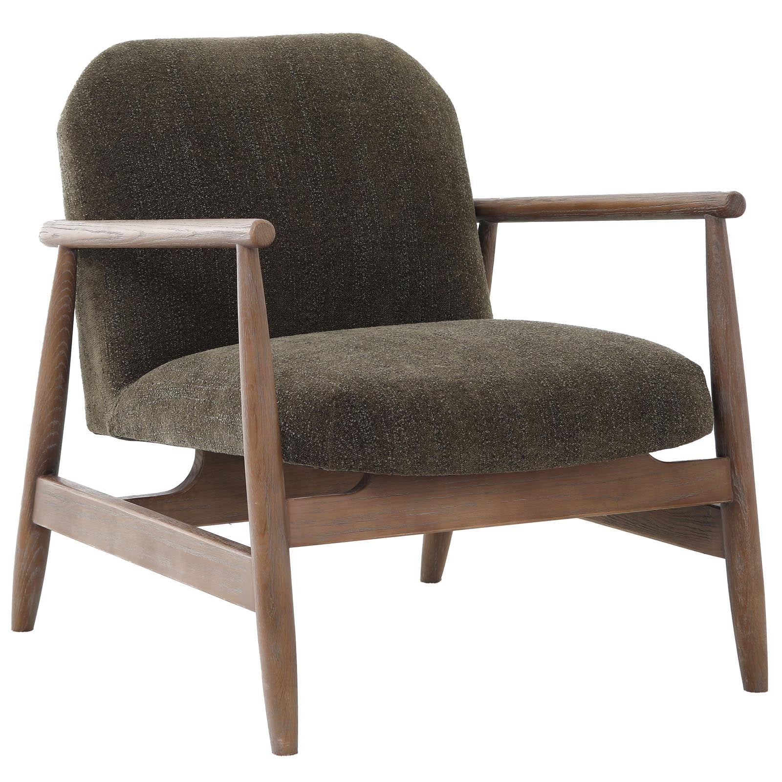 Keiichi Ilmington Accent Chair – Bottle Green - Image 2
