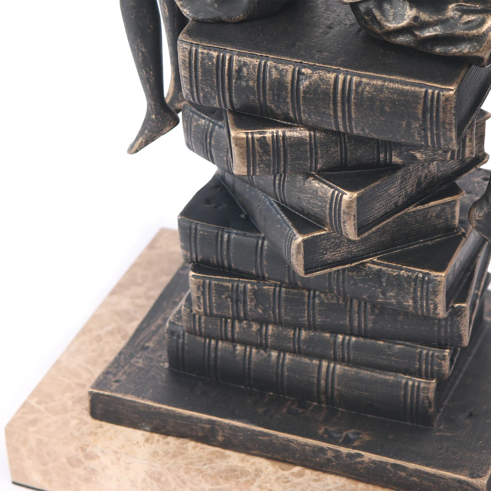 Keiichi Reading Figures Sculpture - Image 7