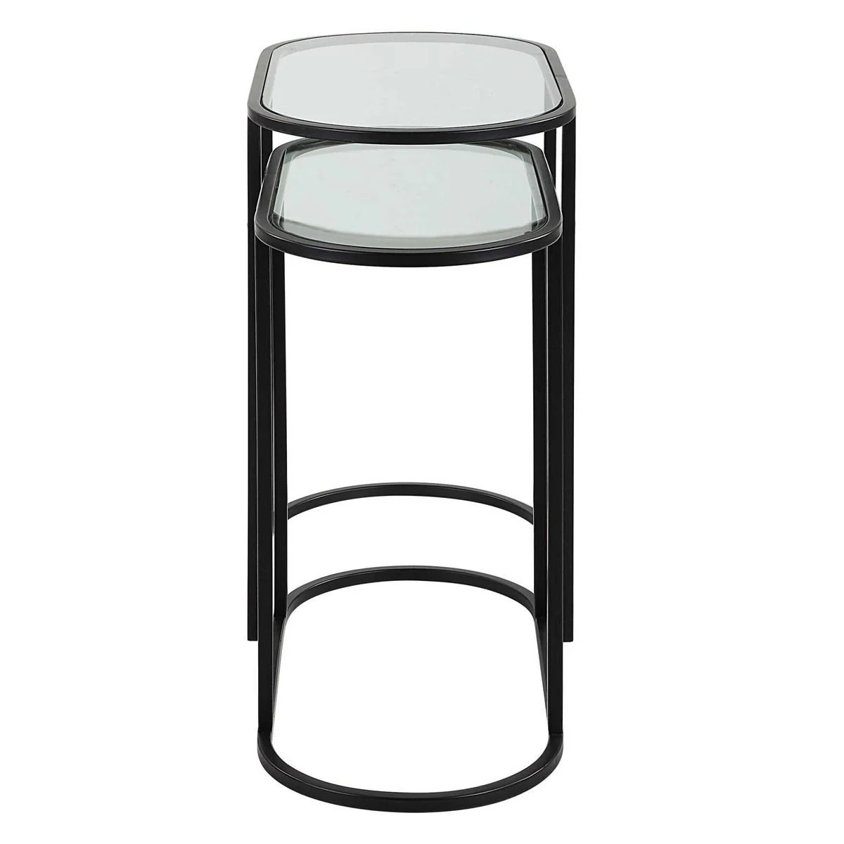Keiichi Slide Nesting Tables – Black - Image 4