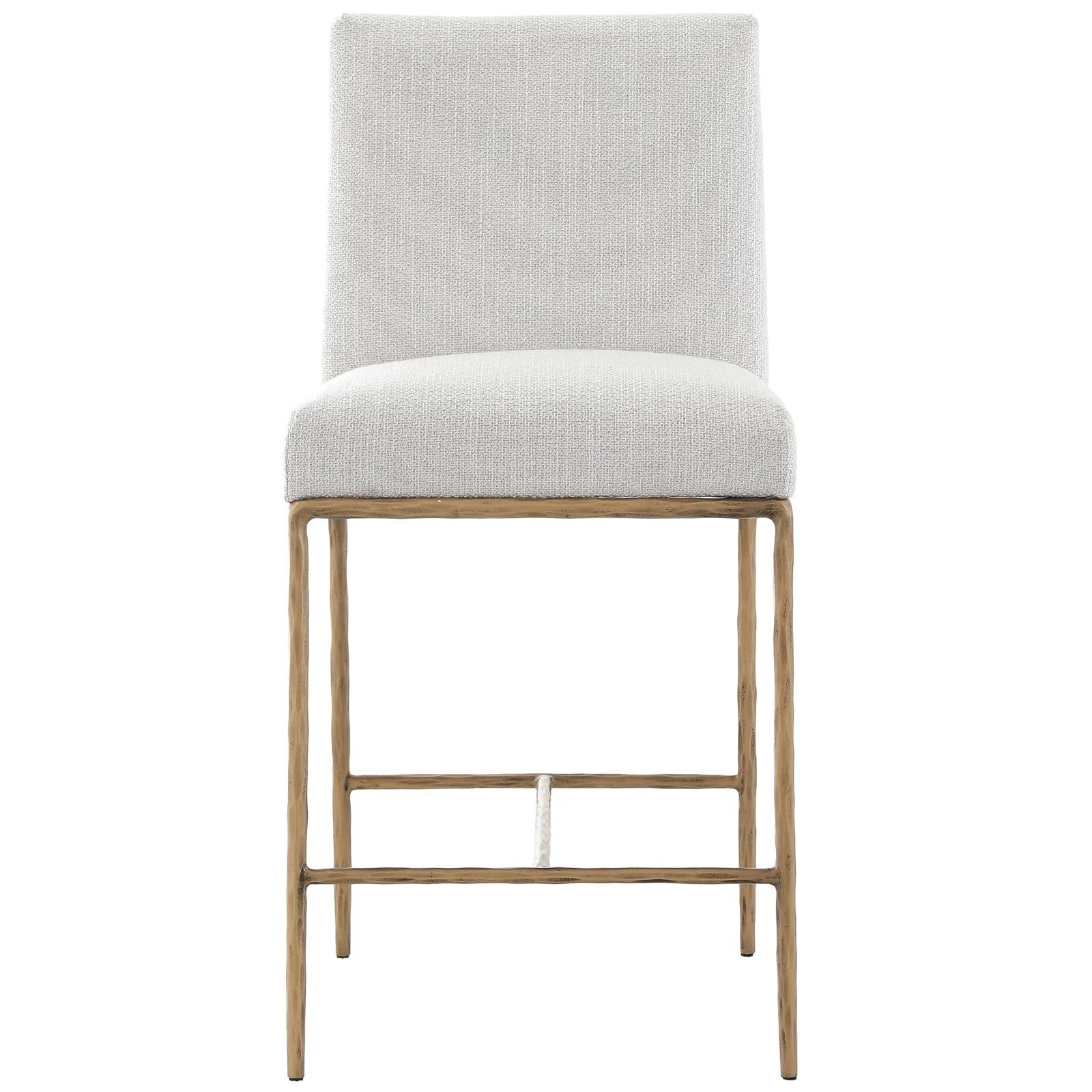 Keiichi Sloane Counter Stool – Aged Brass