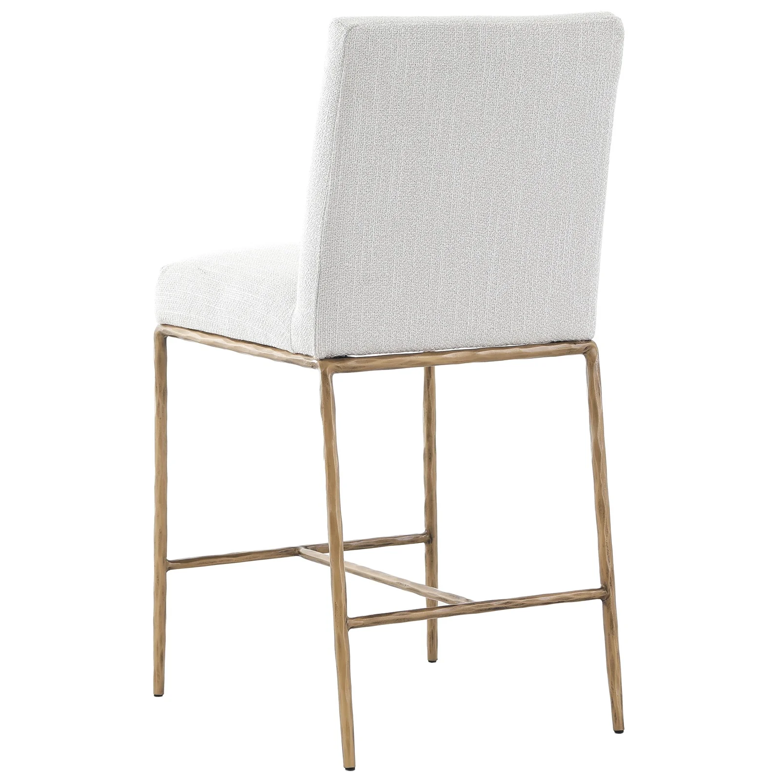 Keiichi Sloane Counter Stool – Aged Brass - Image 3