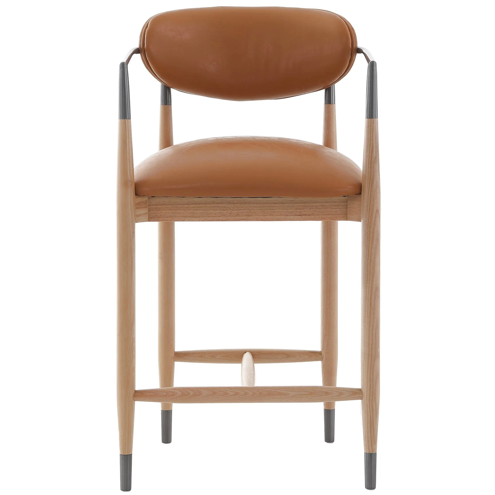 Keiichi Soho Counter Stool – Natural and Bronze – Excess Stock