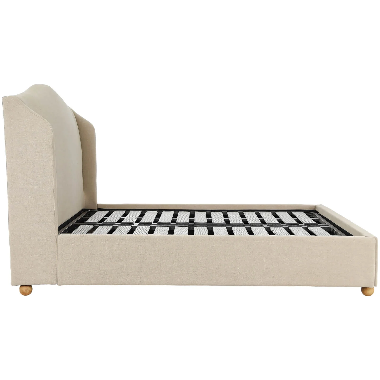 Keiichi Wilmcote Winged Upholstered Bed - Super King - Image 3