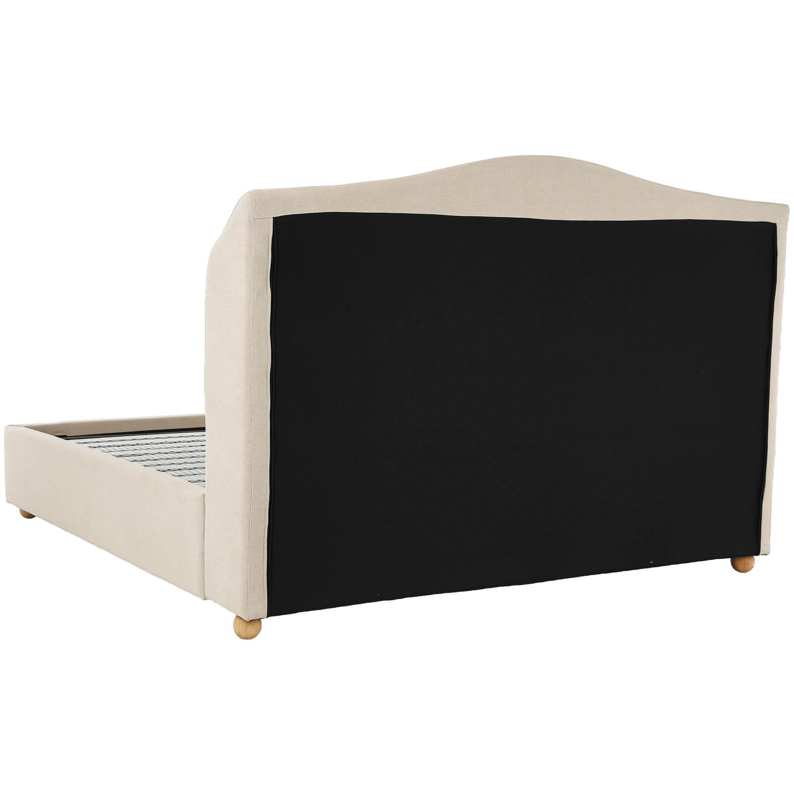 Keiichi Wilmcote Winged Upholstered Bed - Super King - Image 4