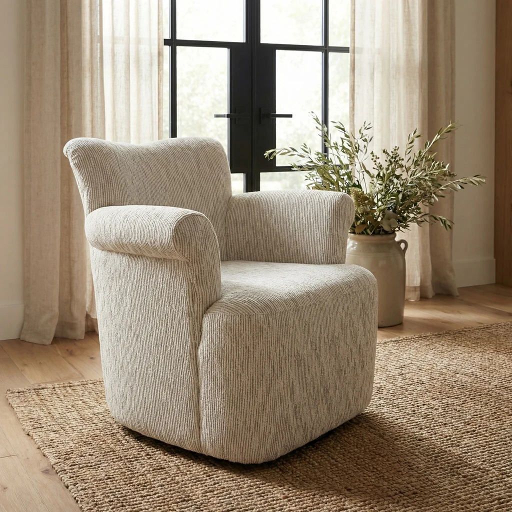 Keiichi Witney Swivel Armchair - Image 5