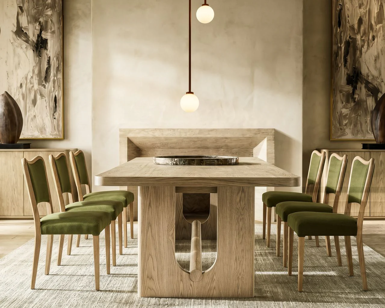 Liang & Eimil Adelaide Dining Chair – Kaster II Olive - Image 9