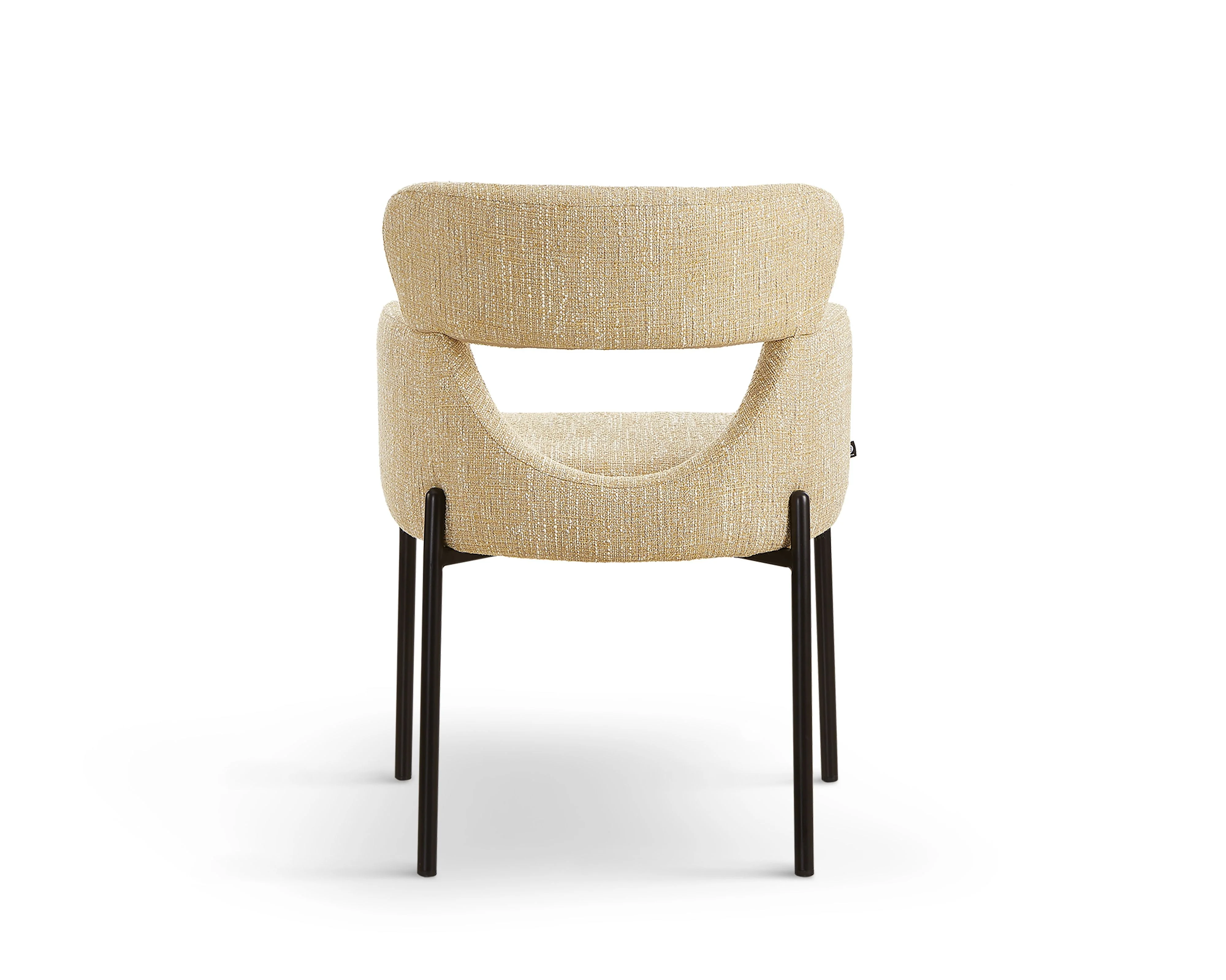 Liang & Eimil Aga Dining Chair (CRIB5) – Field Sand – Set of 2 - Image 3