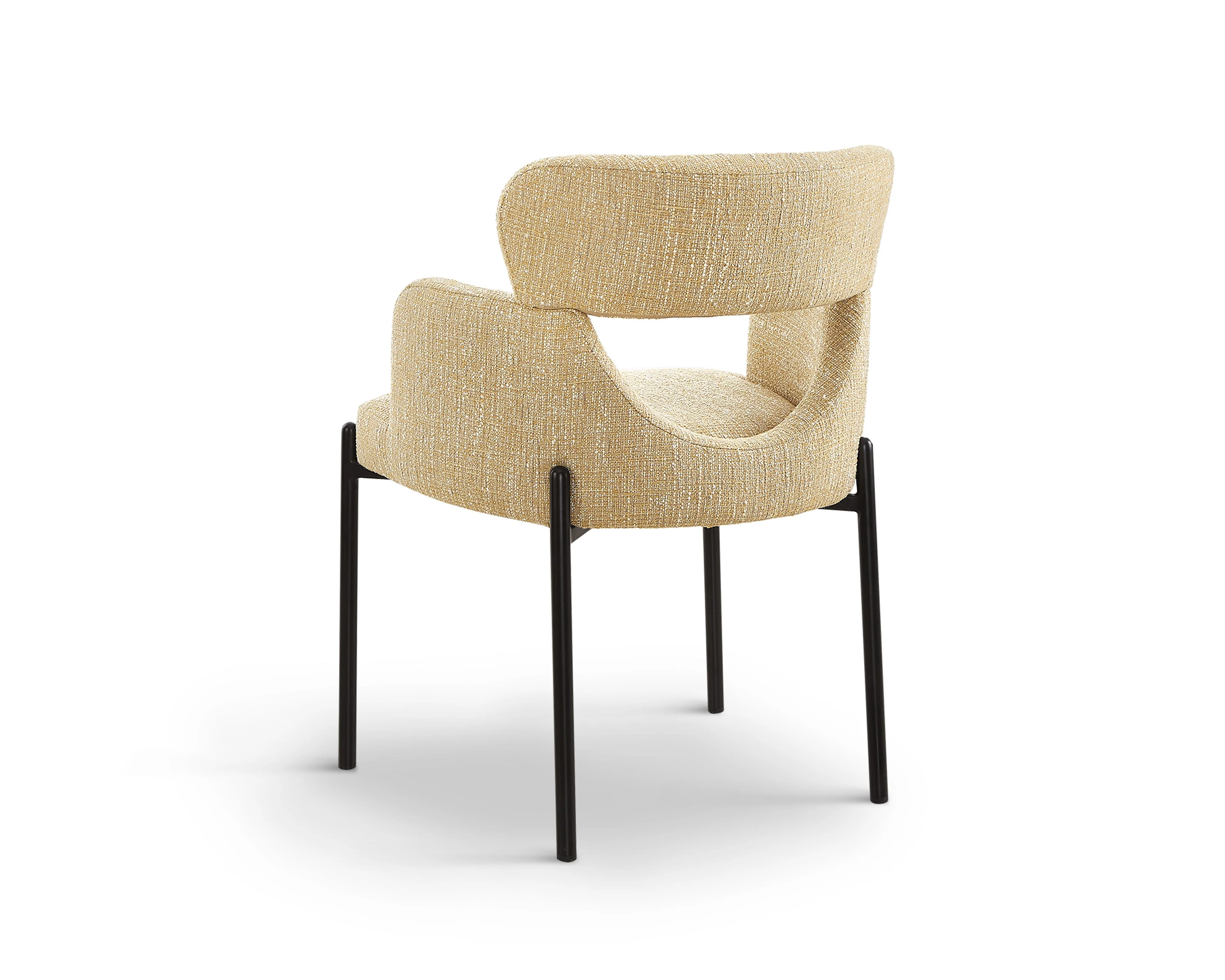 Liang & Eimil Aga Dining Chair (CRIB5) – Field Sand – Set of 2 - Image 5