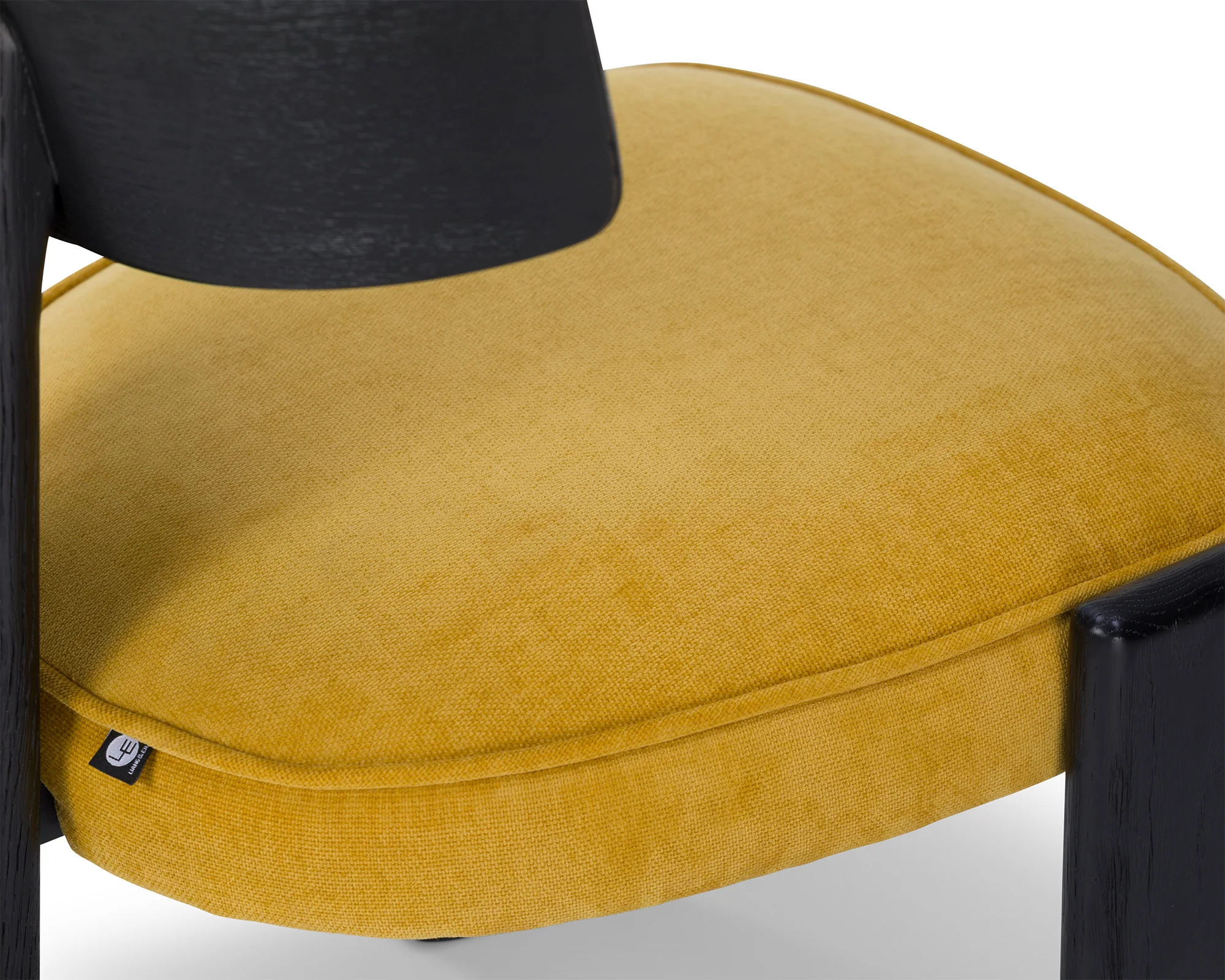 Liang & Eimil Albi Dining Chair – Morgan Ochre Chenille (Set of 2) - Image 6