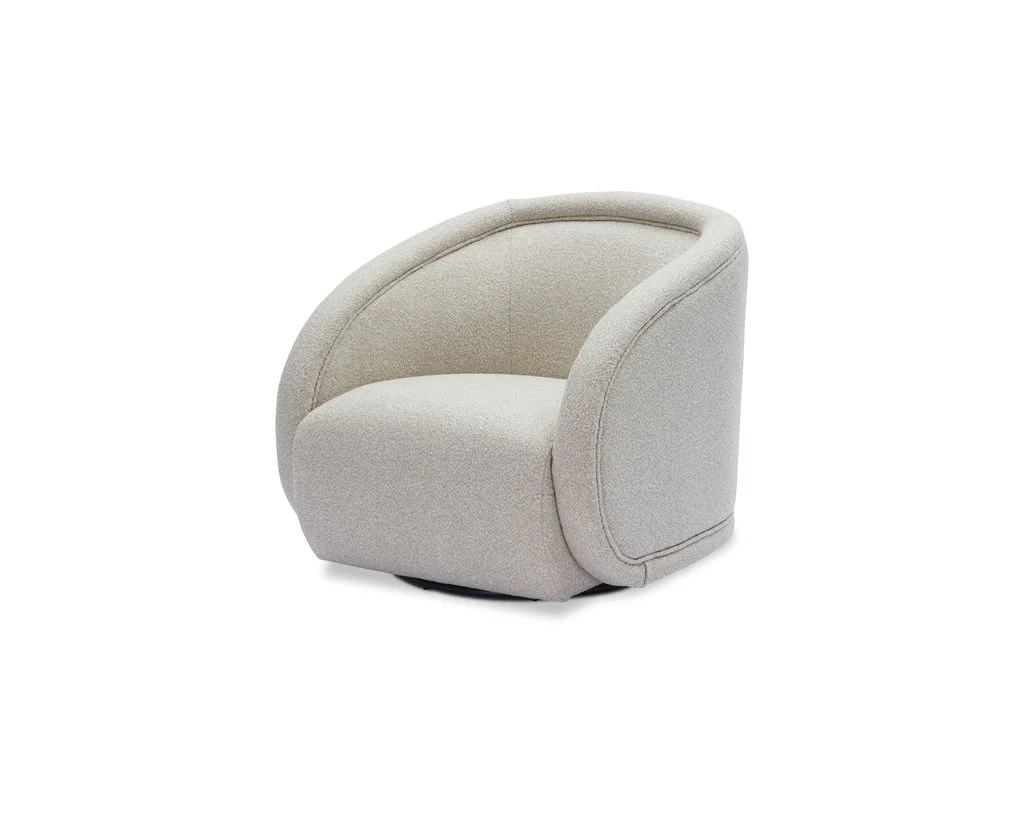 Liang & Eimil Alice Swivel Occasional Chair – Capela Sand - Image 3