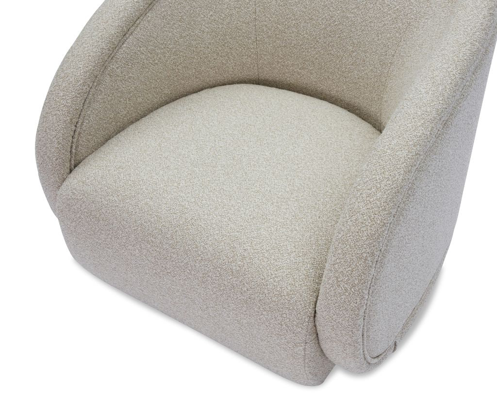 Liang & Eimil Alice Swivel Occasional Chair – Capela Sand - Image 4