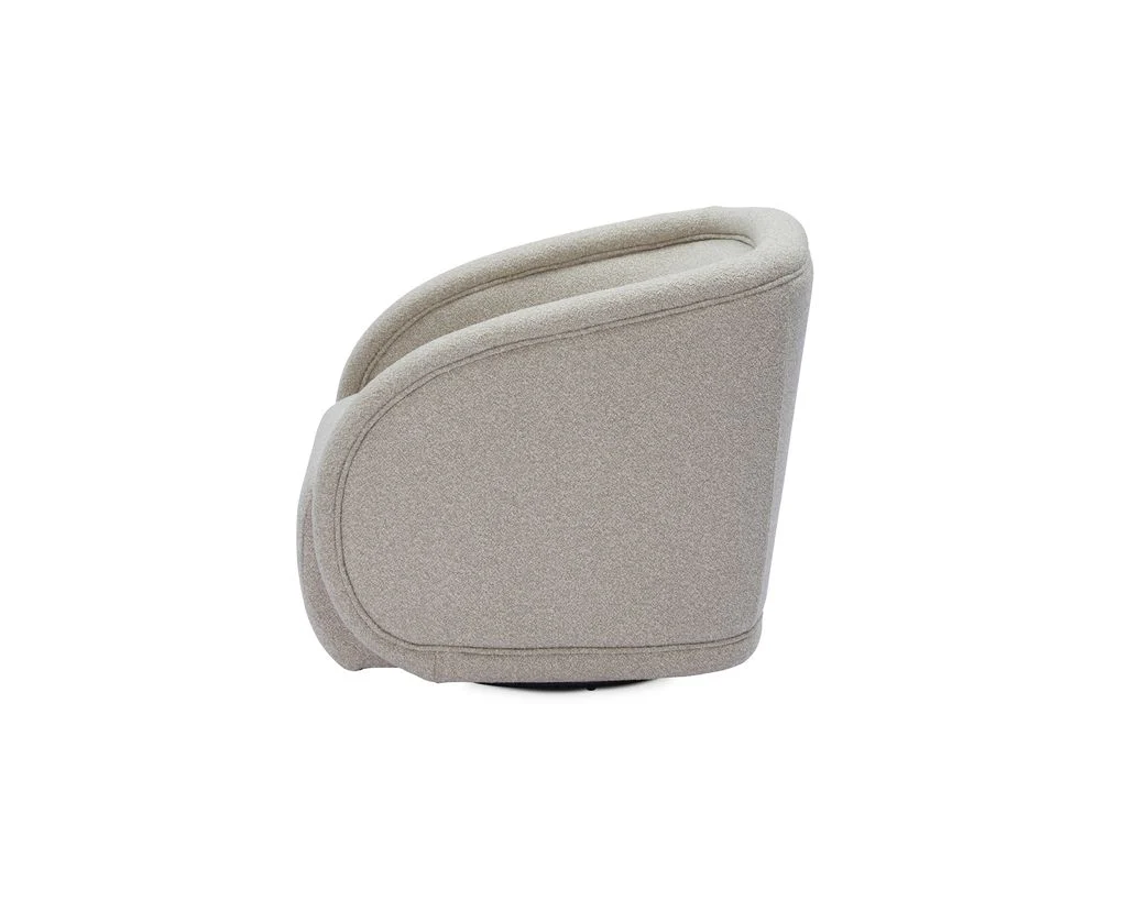 Liang & Eimil Alice Swivel Occasional Chair – Capela Sand - Image 6