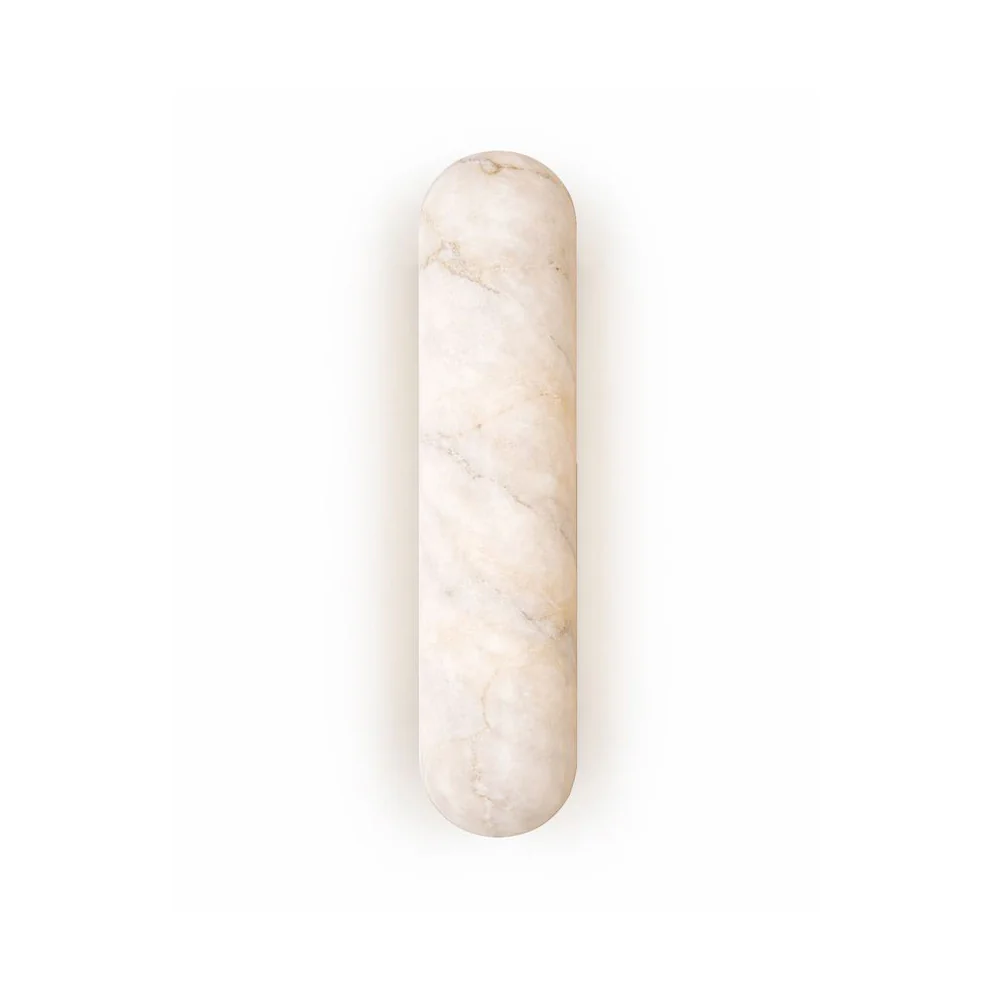 Liang & Eimil Alura IP44 Wall Light - Alabaster and Brushed Brass