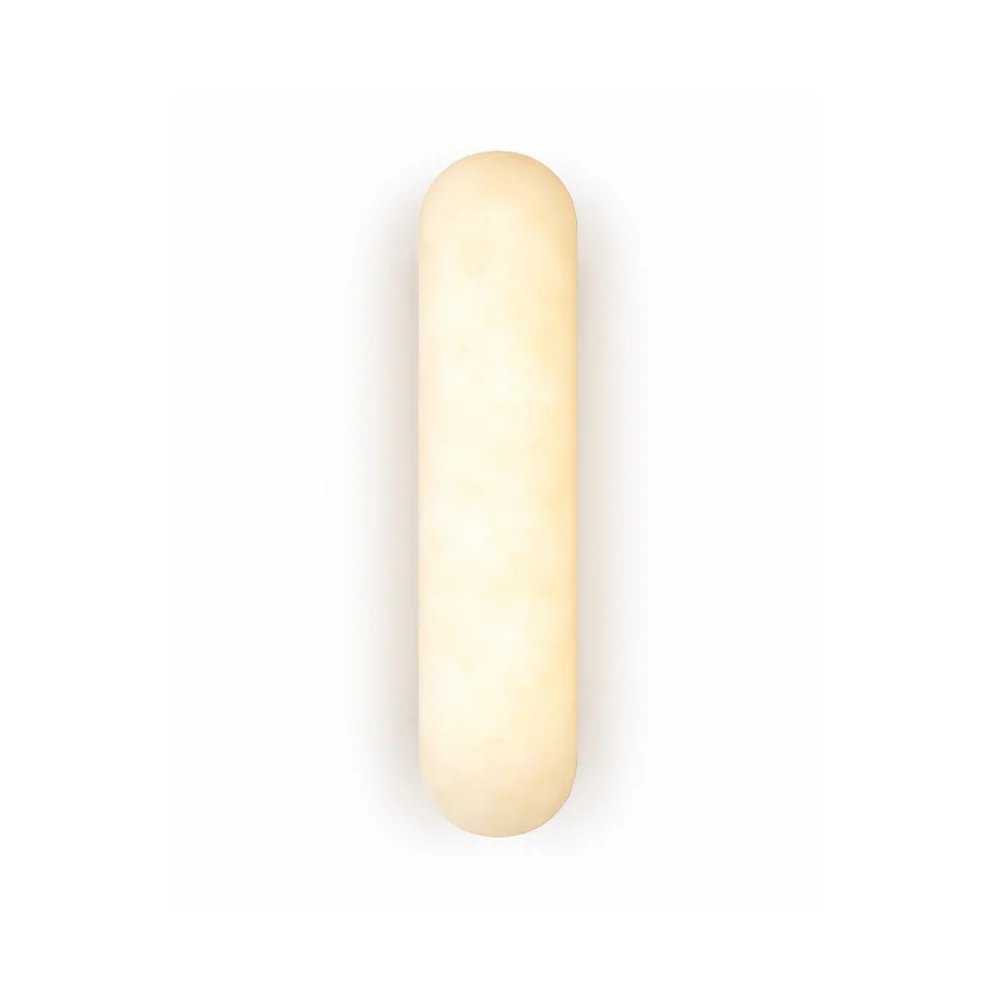 Liang & Eimil Alura IP44 Wall Light - Alabaster and Brushed Brass - Image 2